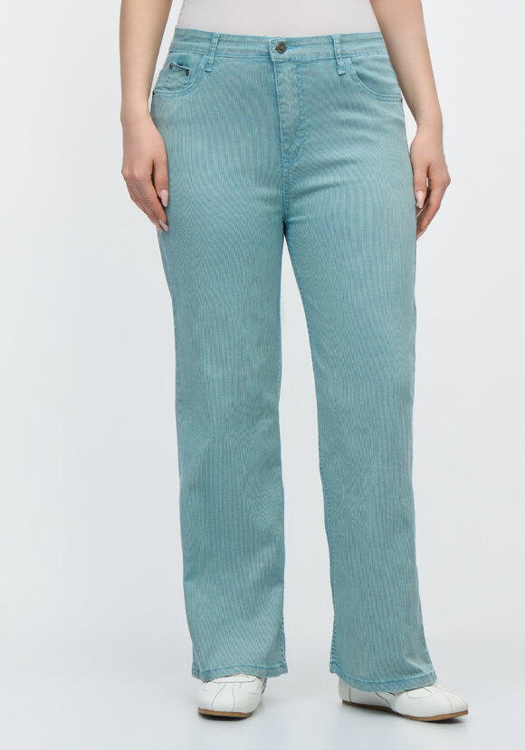 Брюки прямого кроя Инга шир.  580, рис. 9