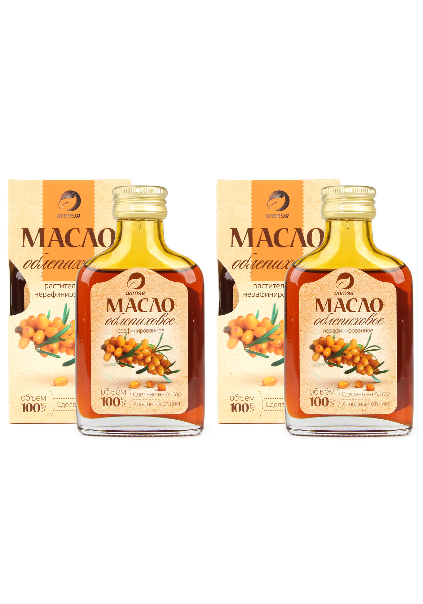 

Масло облепиховое заживляющее, 2 шт