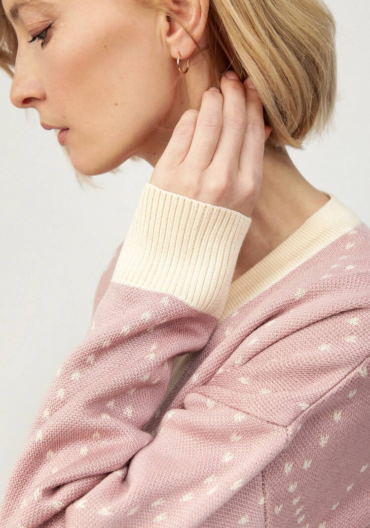 Кардиган с рисунком ромб шир.  750, рис. 13