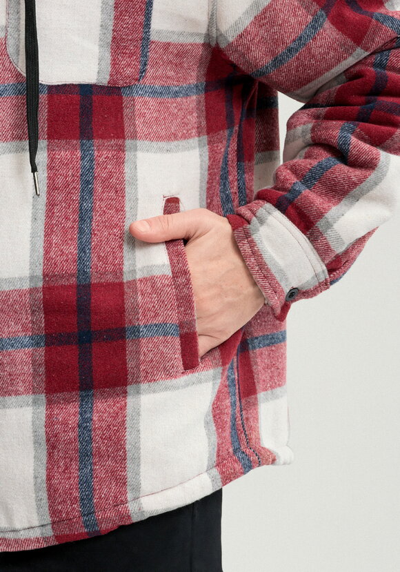 Рубашка с капюшоном и подкладом из шерпы шир.  580, рис. 25