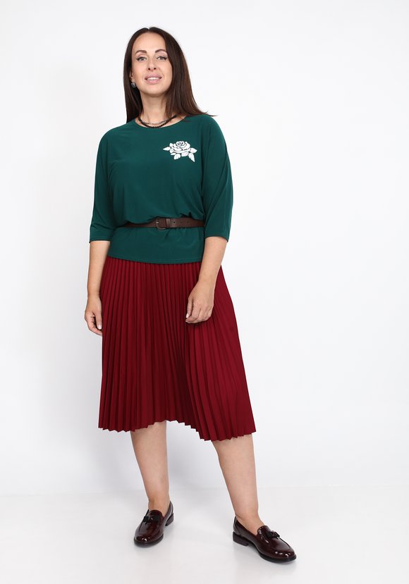 Блуза Чайная роза шир.  580, рис. 11