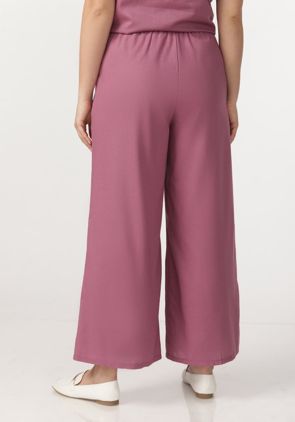 Брюки на резинке со шнурком шир.  580, рис. 2