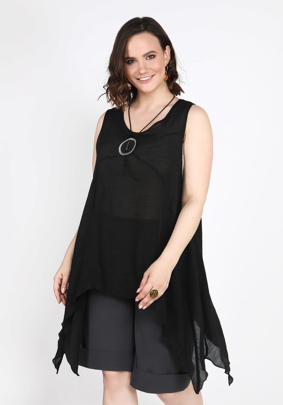 Туника из прозрачной ткани шир.  580, рис. 2