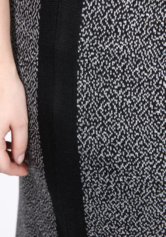 Юбка-карандаш с контрастными лампасами шир.  580, рис. 3