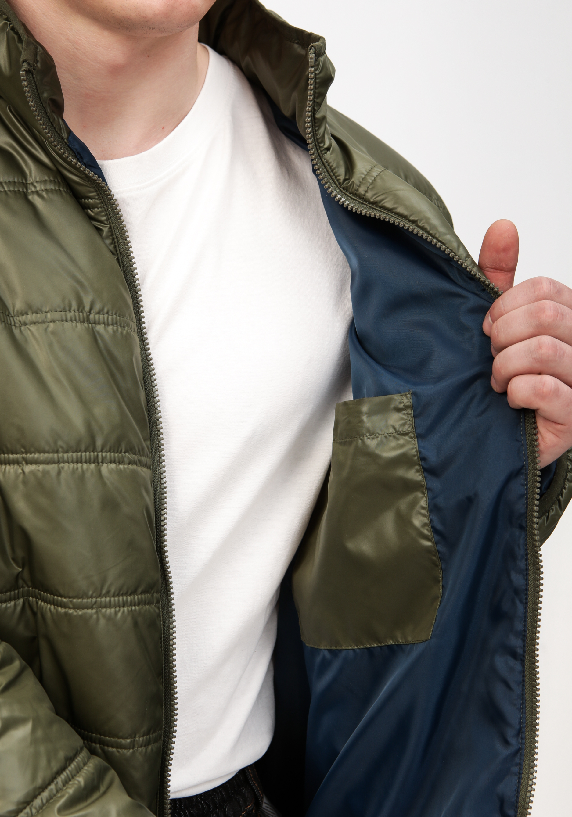 Куртка стеганая "Томас" Atlas for men, цвет зеленый, размер 54-56 - фото 8