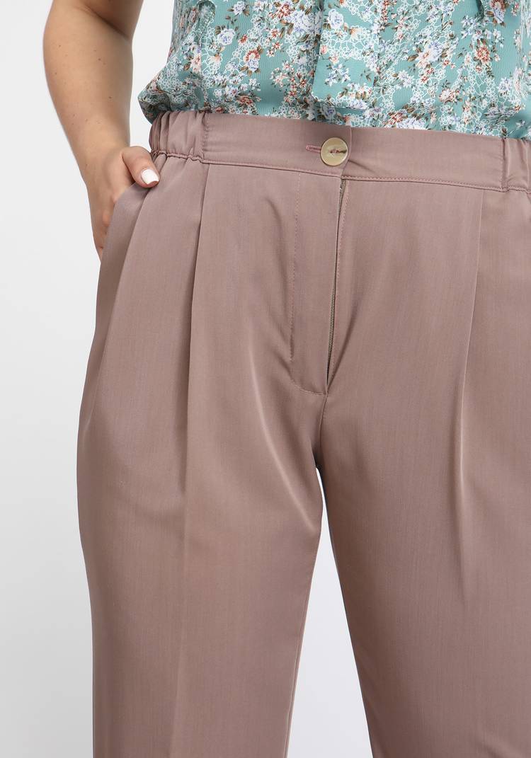 Брюки со стрелками на высокой талии шир.  750, рис. 8