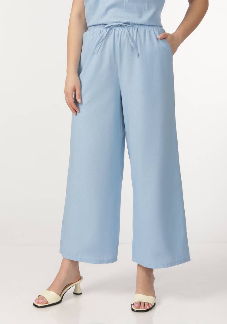 Брюки на резинке со шнурком шир.  750, рис. 14