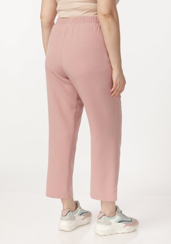 Брюки-бананы свободного кроя с карманами шир.  580, рис. 10