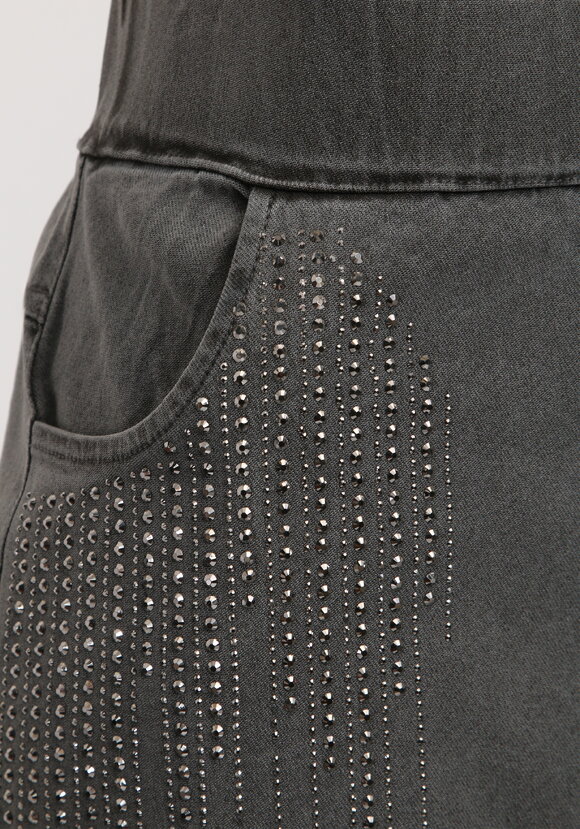 Брюки 7/8 со стразами шир.  580, рис. 17