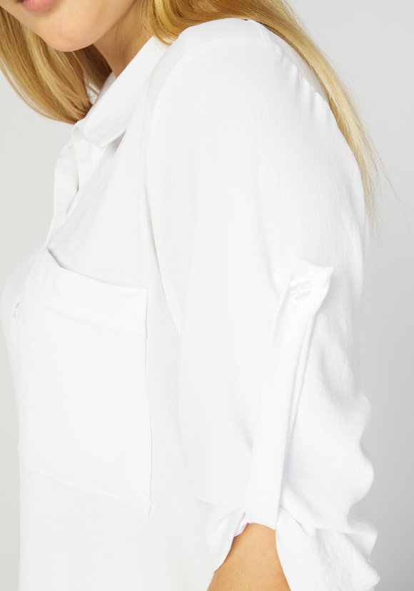 Костюм: блуза на пуговицах и брюки шир.  580, рис. 23