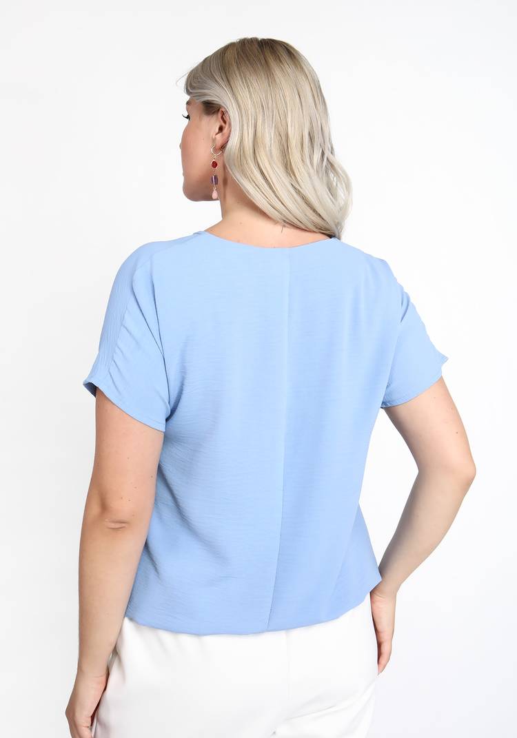 Блуза Романтическая поездка шир.  750, рис. 12