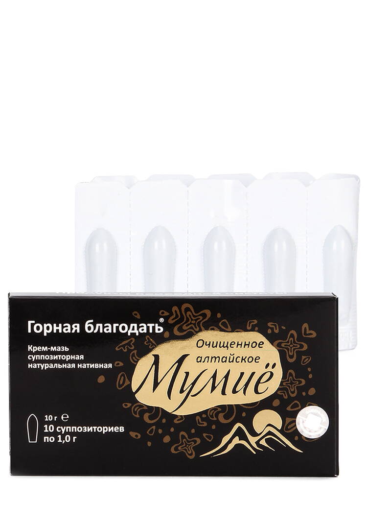 Свечи Мумие, антибактериальные, 6 шт. шир.  750, рис. 2