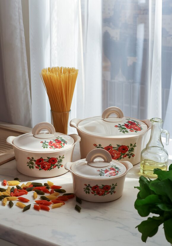 Набор термокастрюль Магия вкуса 6 предметов шир.  580, рис. 1