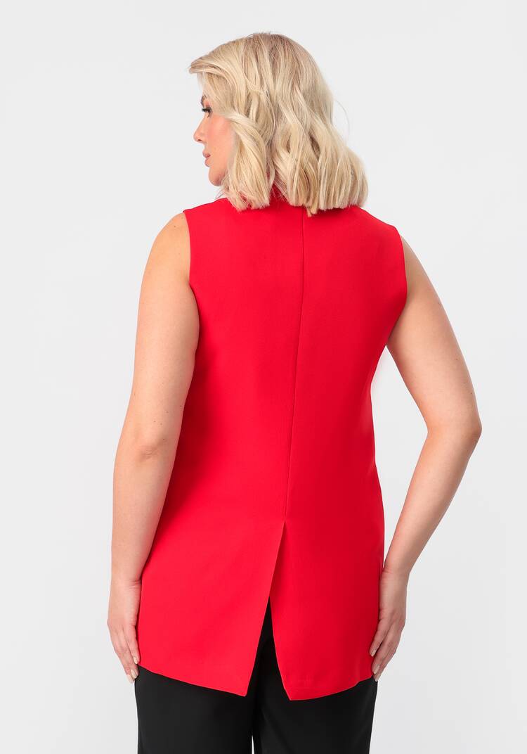 Жилет двубортный на пуговицах шир.  750, рис. 3