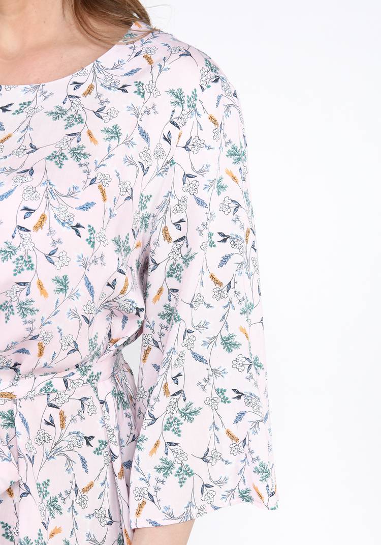 Платье с принтом мильфлер шир.  750, рис. 24