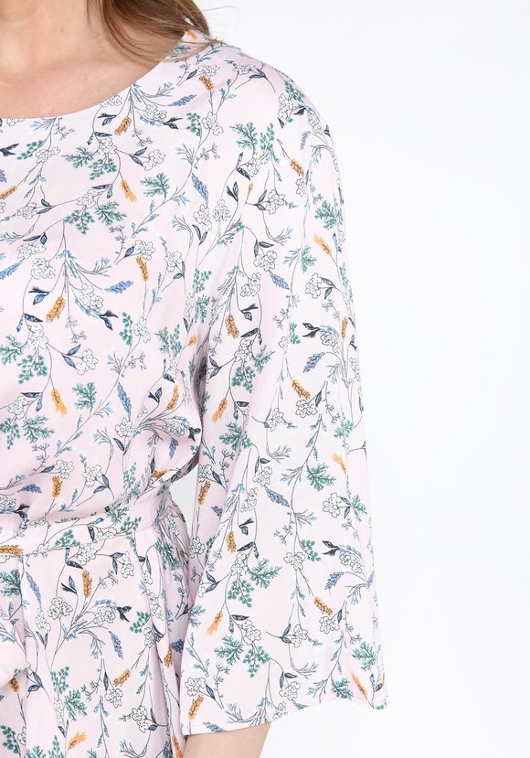 Платье с принтом мильфлер шир.  580, рис. 24