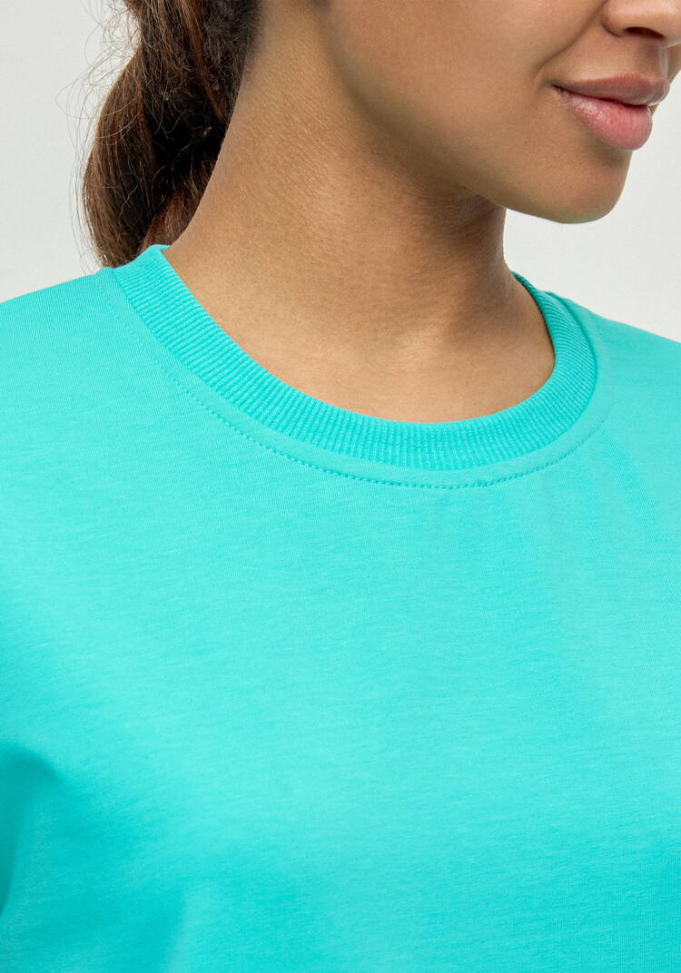 Футболка из трикотажа со спущенным плечом шир.  750, рис. 36