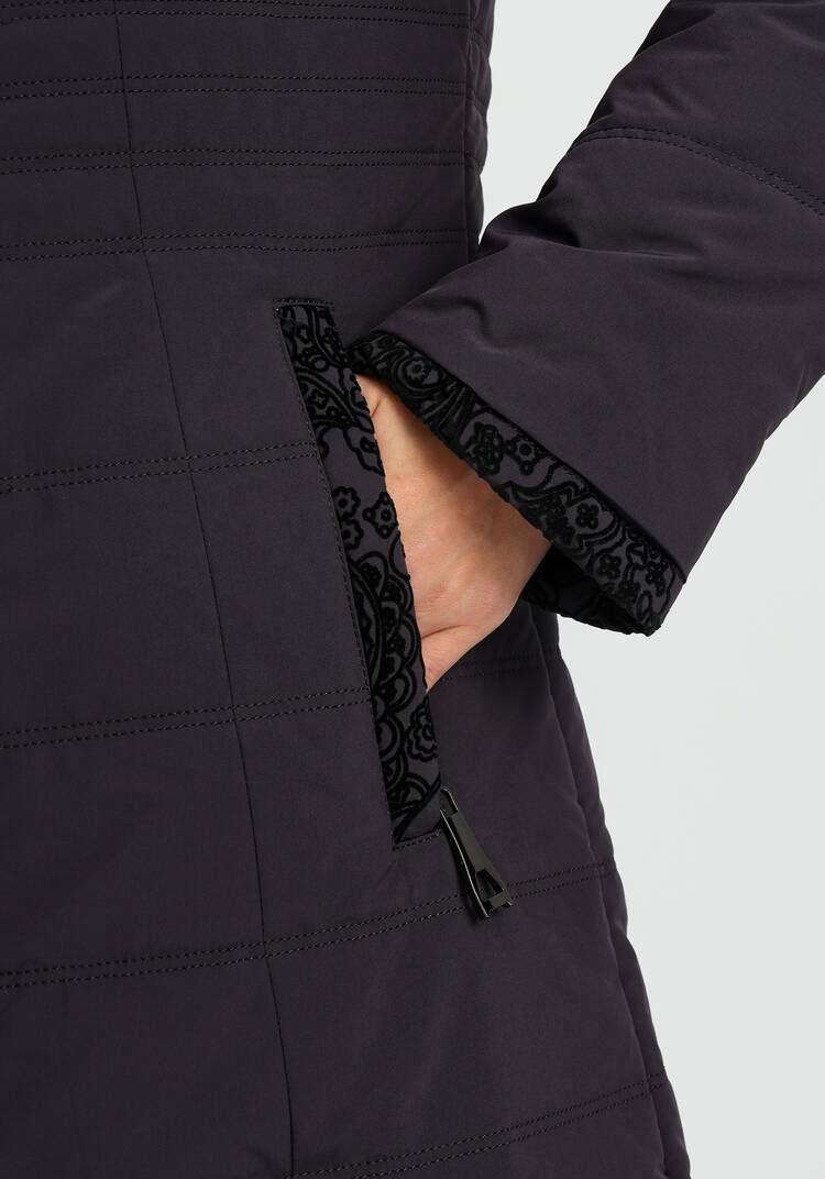 Куртка с принтом из флока шир.  750, рис. 13