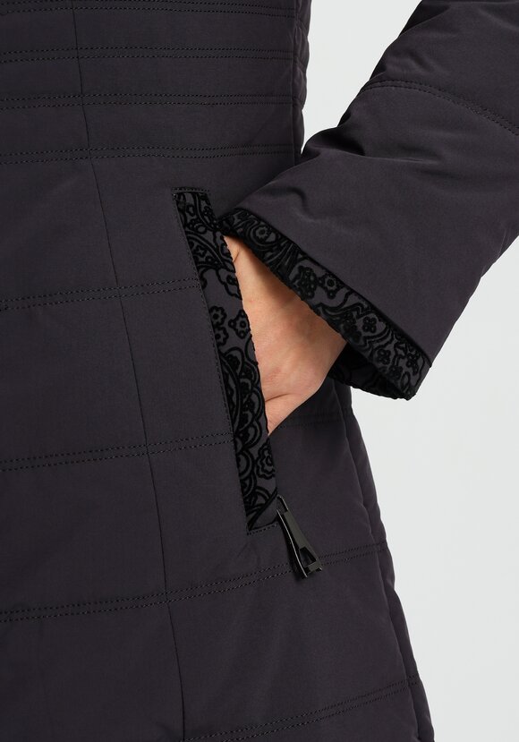 Куртка с принтом из флока шир.  580, рис. 13