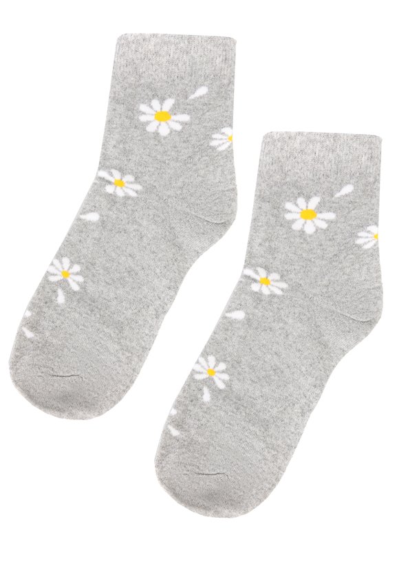 Носки женские "Ромашка" 3 пары цены, купить в интернет-магазине Leomax.ru