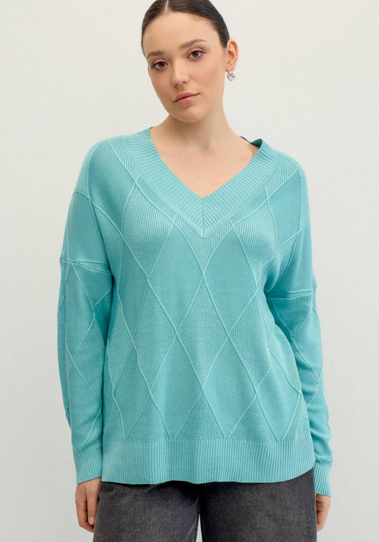 Джемпер женский Руби шир.  750, рис. 4