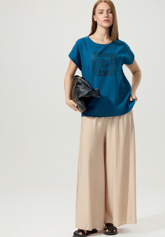 Топ с принтом свободного кроя шир.  580, рис. 38