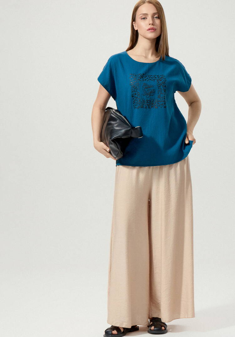 Топ с принтом свободного кроя шир.  750, рис. 38