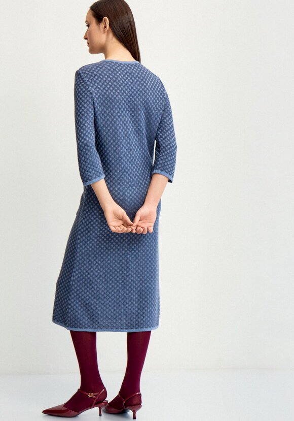 Платье полуприлегающего силуэта с рукавом 3/4 шир.  580, рис. 3