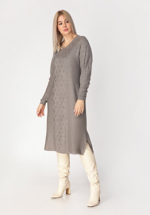 Платье с орнаментом по стану и рукавам шир.  580, рис. 6