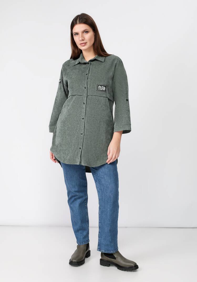 Рубашка вельветовая Гарсия шир.  750, рис. 34