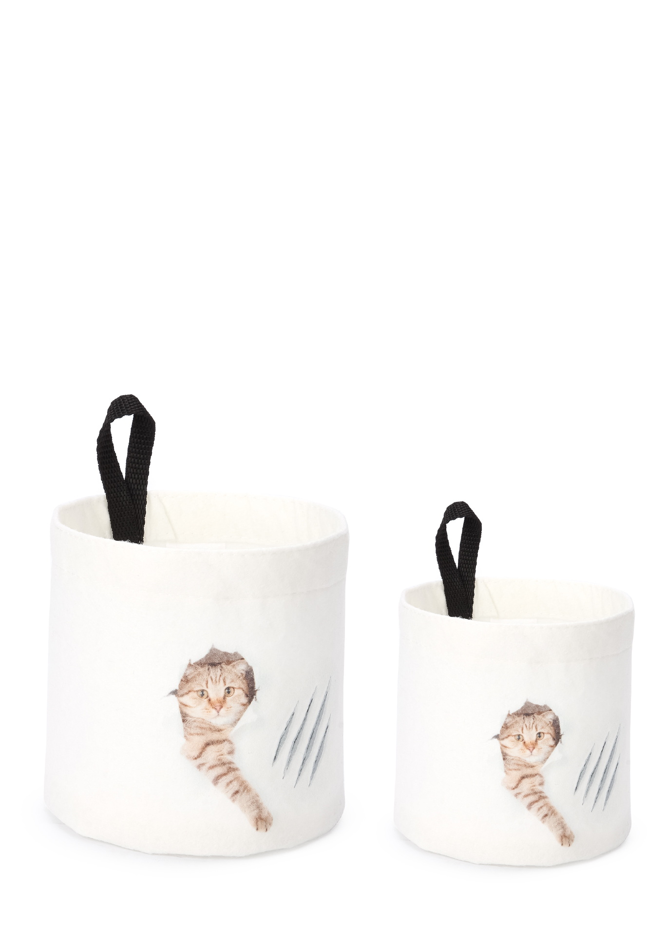 

Корзинки для хранения мелочей, Кот