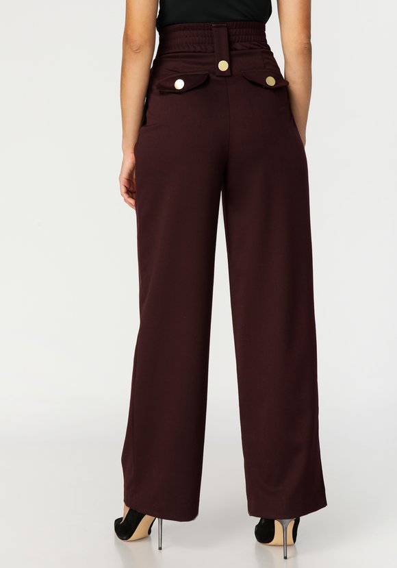 Брюки женские с декоративными пуговицами шир.  580, рис. 7