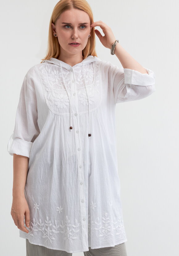 Блуза из индийского хлопка Анита шир.  580, рис. 8