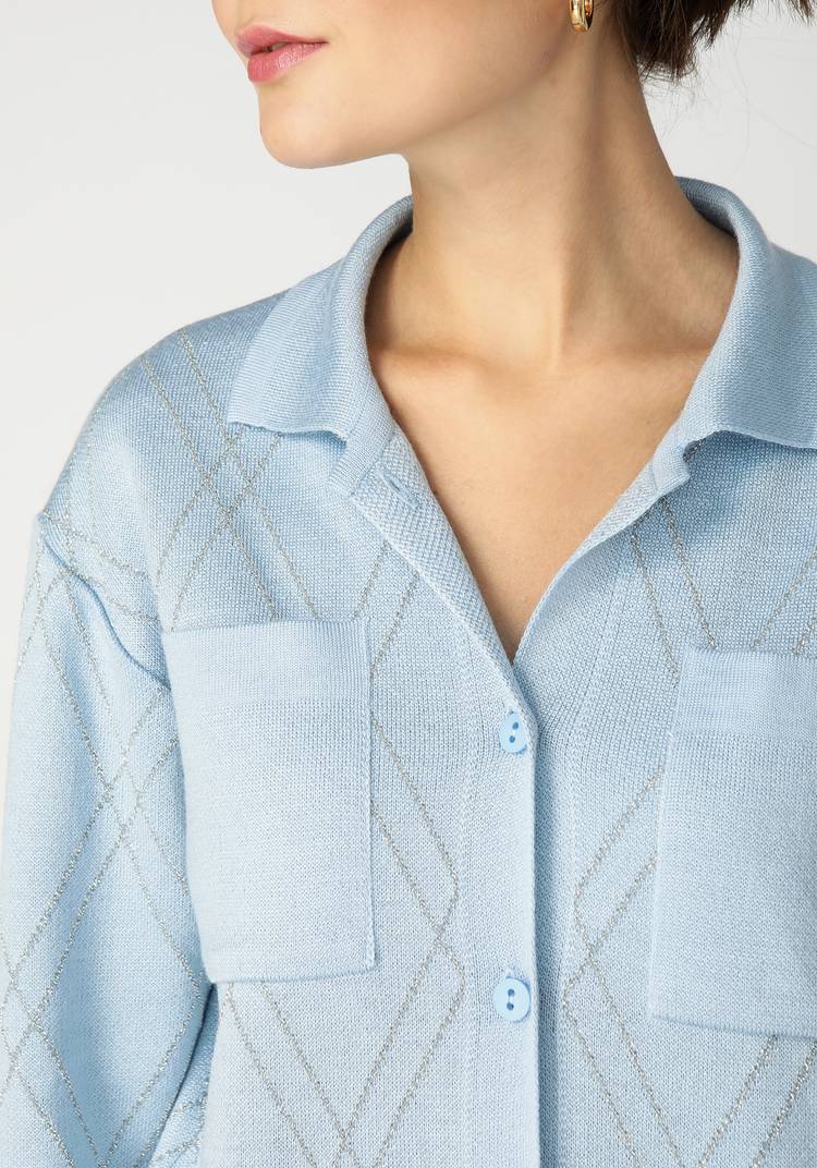 Рубашка женская с метанитью шир.  750, рис. 2