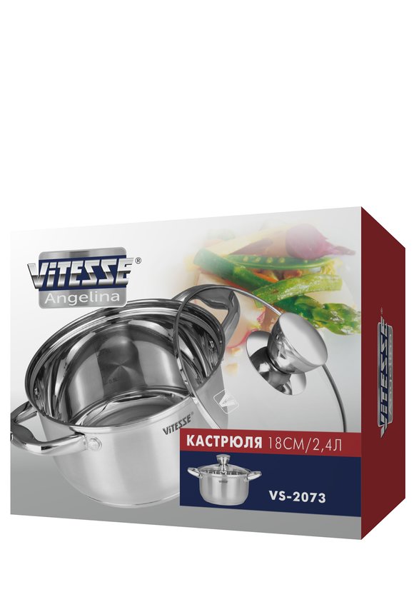 Кастрюля с крышкой и мерной шкалой шир.  580, рис. 10