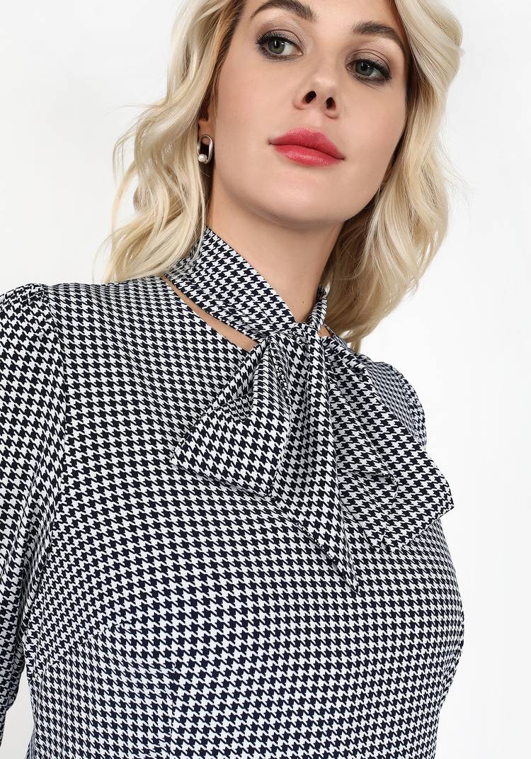 Платье со съемным бантом шир.  750, рис. 8