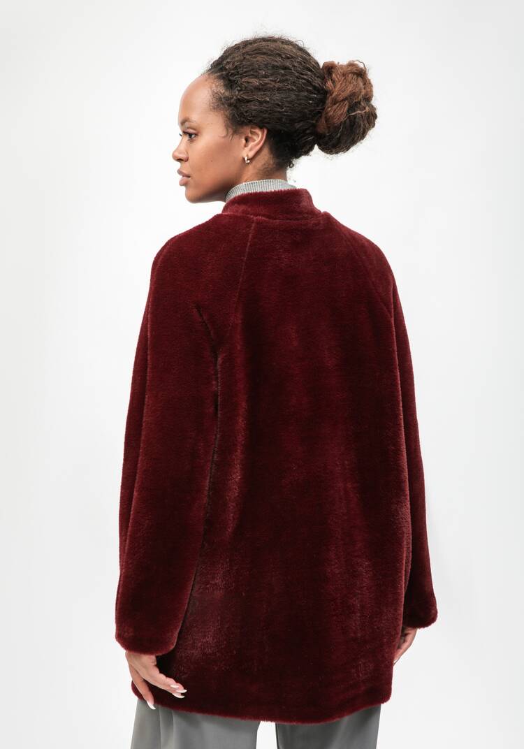 Полупальто с воротом стойка шир.  750, рис. 17