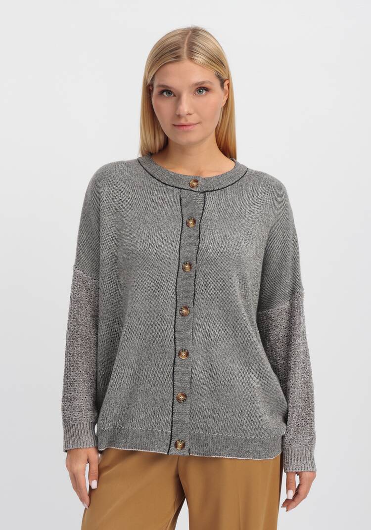 Кардиган со спущенной проймой Элис шир.  750, рис. 10