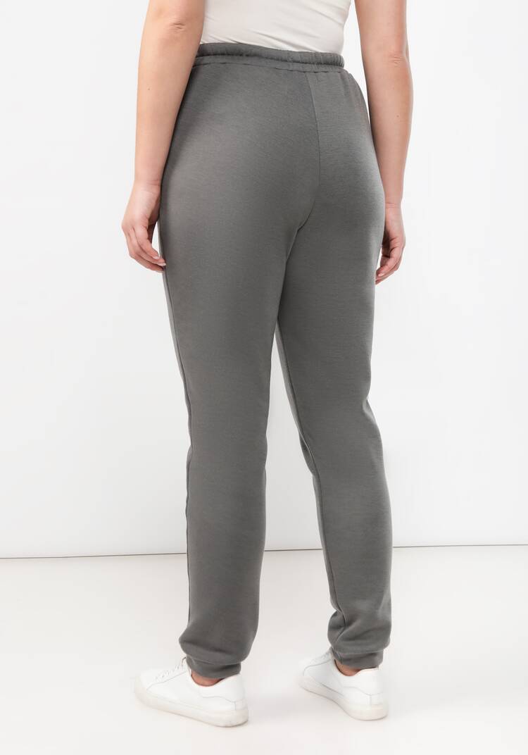 Брюки прямые утепленные на резинке шир.  750, рис. 3