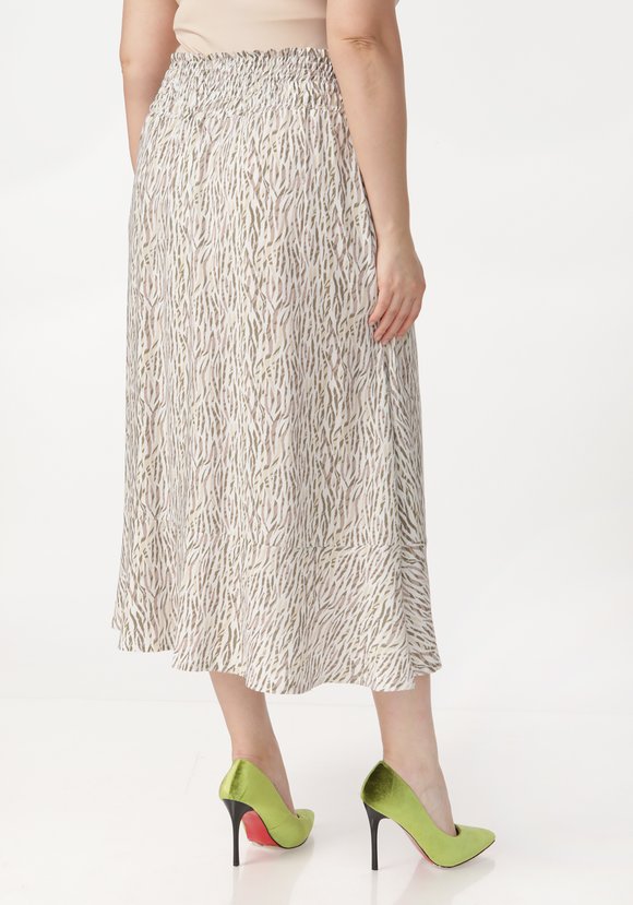 Юбка на широкой резинке с принтом шир.  580, рис. 2