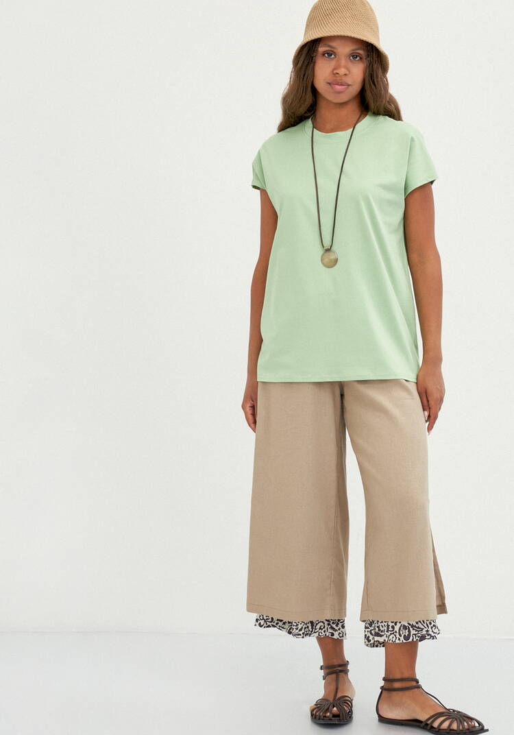 Футболка базовая со спущенным плечом шир.  750, рис. 33