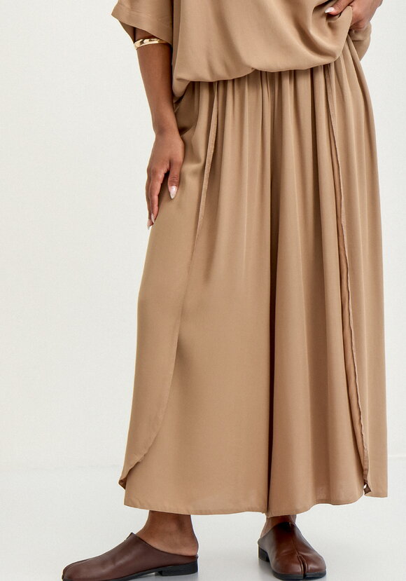 Юбка-брюки свободного кроя на резинке шир.  580, рис. 10