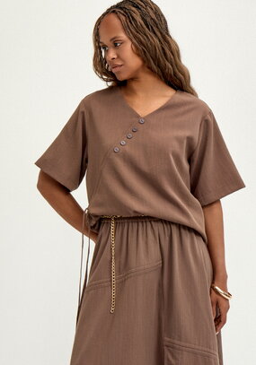 Блуза  свободного кроя