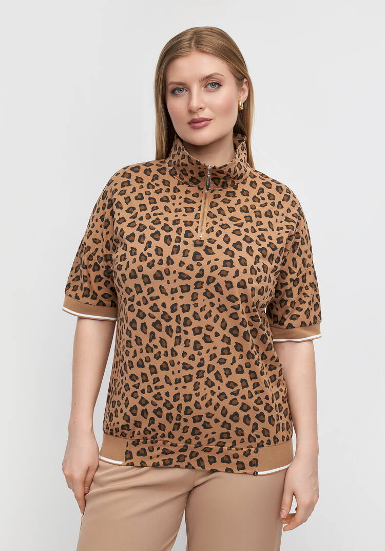 Поло Пятнистый леопард шир.  750, рис. 7