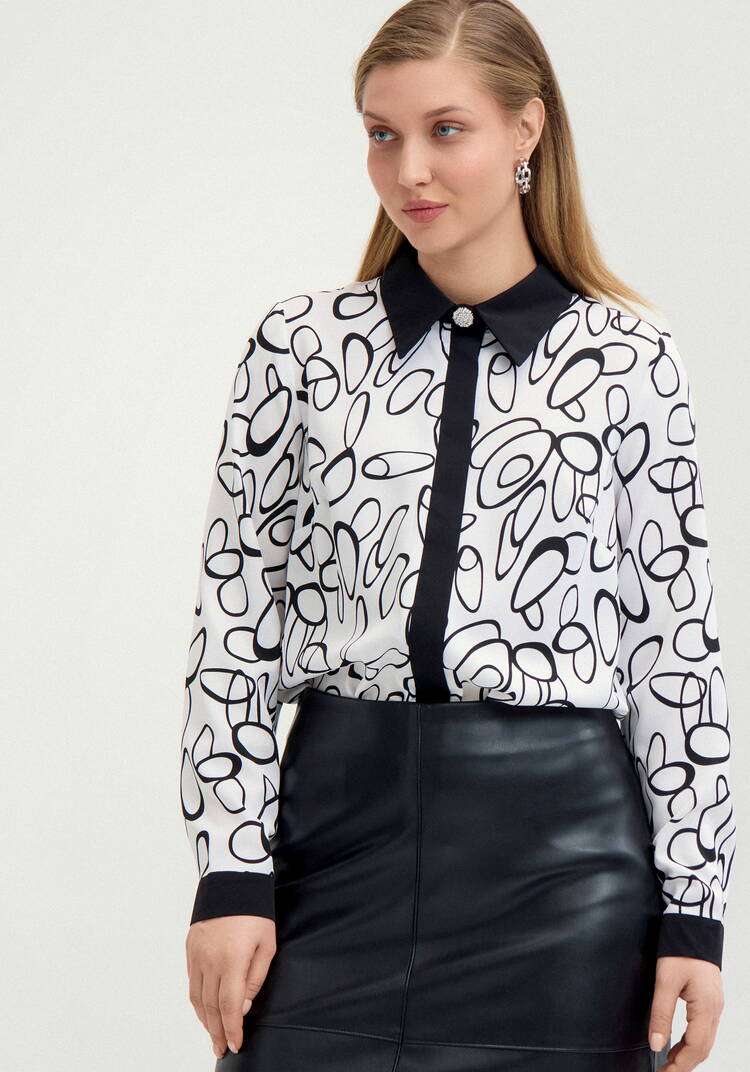 Блуза Анисья шир.  750, рис. 15