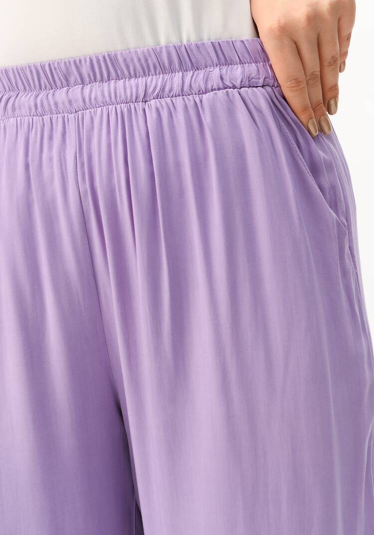 Брюки свободные на резинке по талии шир.  750, рис. 13