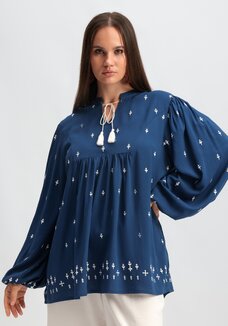 Блуза в стиле бохо