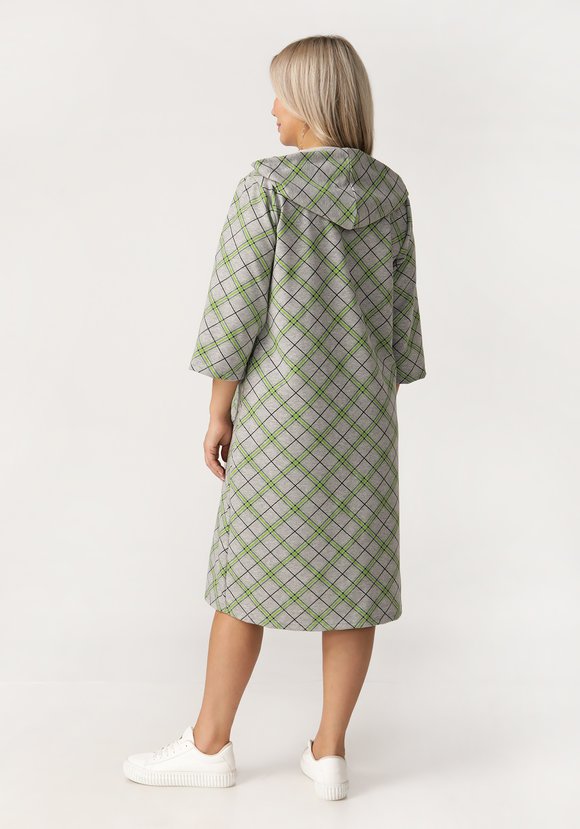 Халат женский с капюшоном Валентина шир.  580, рис. 5