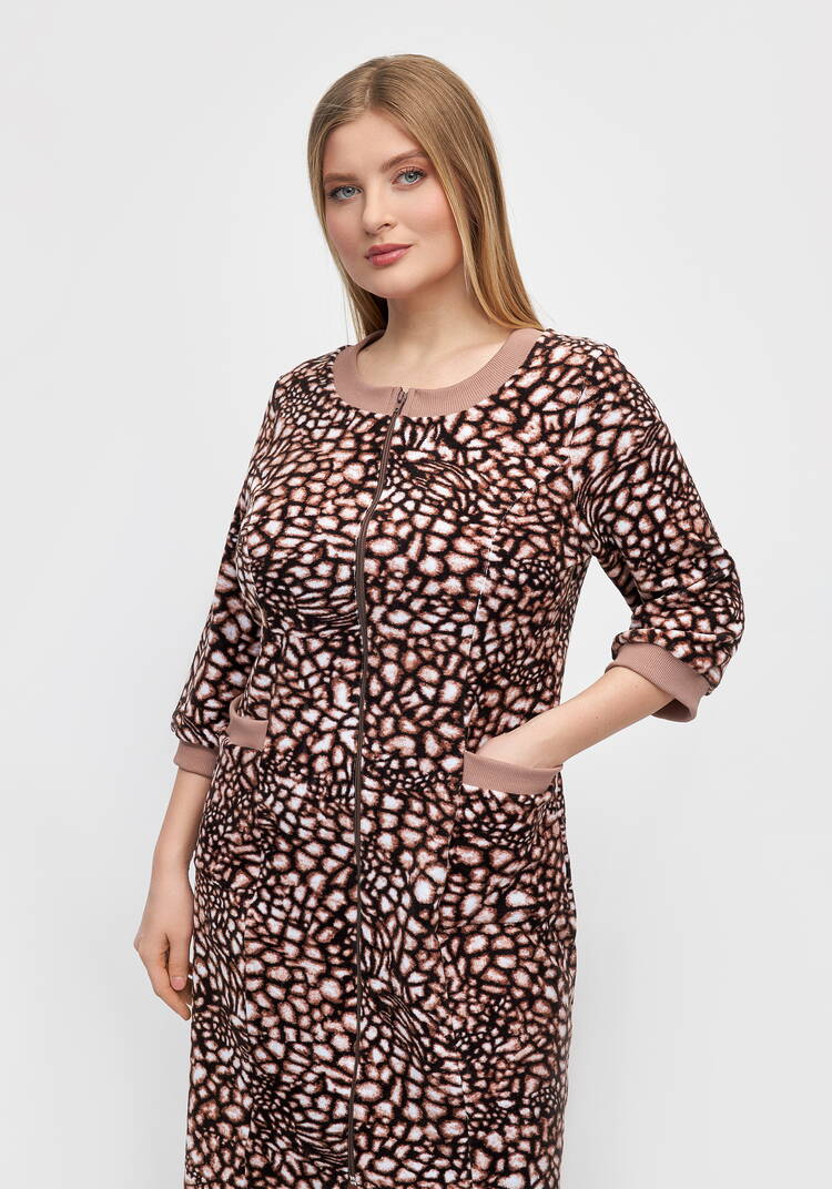 Халат велюровый Регина шир.  750, рис. 14