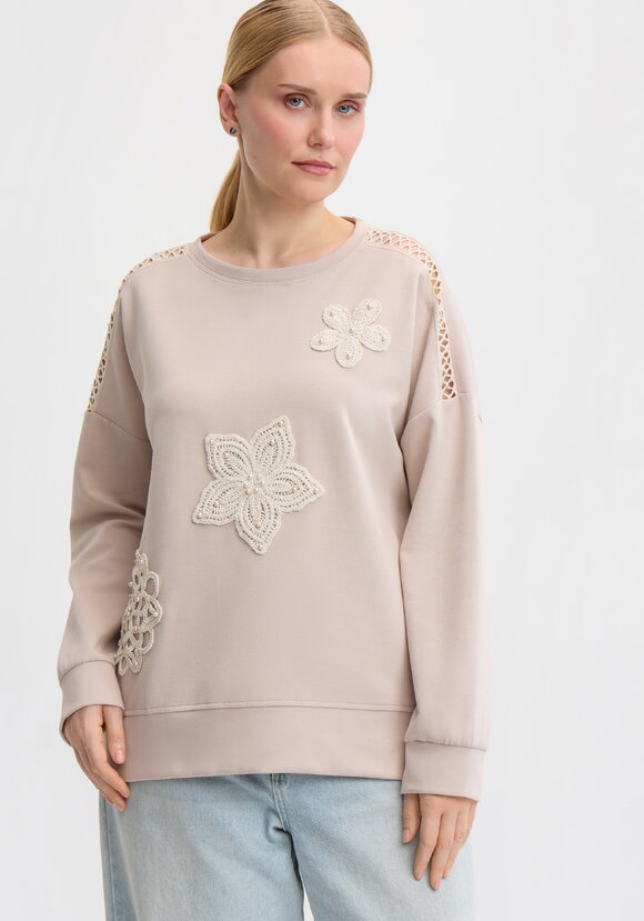 Свитшот с обьемным декором шир.  580, рис. 7